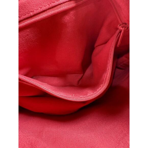 Sunny Hawaii Hula Girl Tapestry Bamboo Handle Shoulder Bag Brown Leather 12x9 - Picture 15 of 16